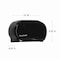 Boardwalk Standard Twin Toilet Tissue Dispenser, 13 x 8 3/4, Black R3670BKBW - alternate 9